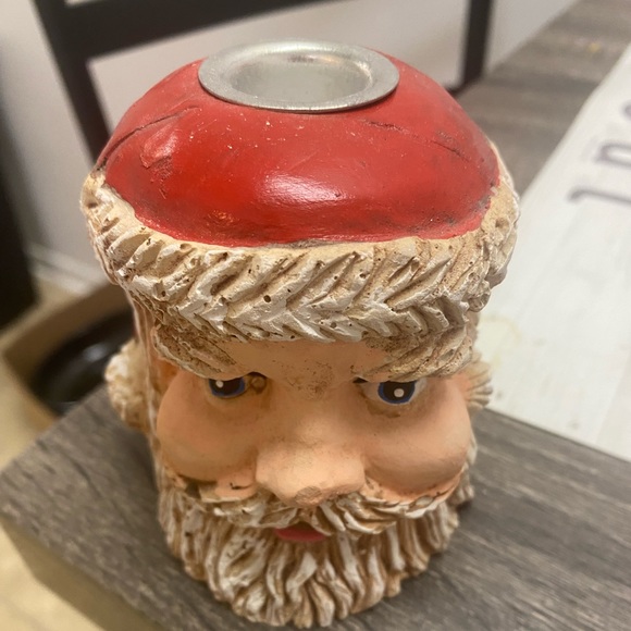 Santa 🎅🏼 head candle holder - Picture 2 of 6